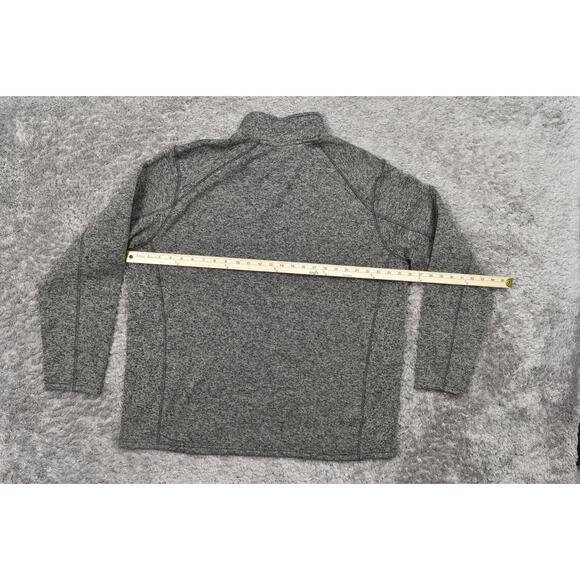 Eddie Bauer Gray Pullover Sweater Men 2XL Polyester Fleece Classic - Picture 4 of 8